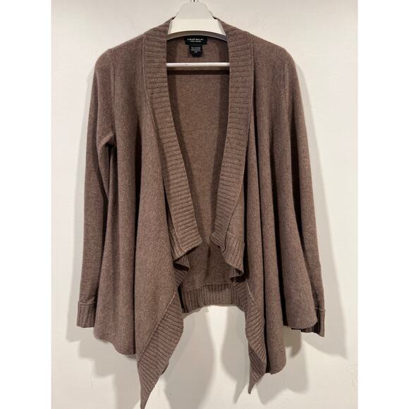 Lord & Taylor’s Women’s Cashmere open Cardigan Small - Picture 2 of 7